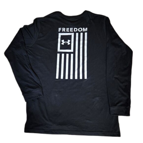 Bundle of 2 Under Armour Men’s XXL Long Sleeve Tees – Black & Green - Picture 3 of 7